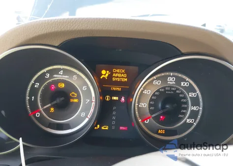 2012 Acura Mdx Advance Package из США, поврежденный, VIN 2HNYD2H67CH517334